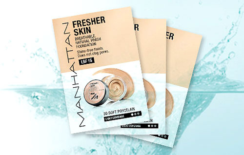 make-up fresher skin foundation Gratisproben