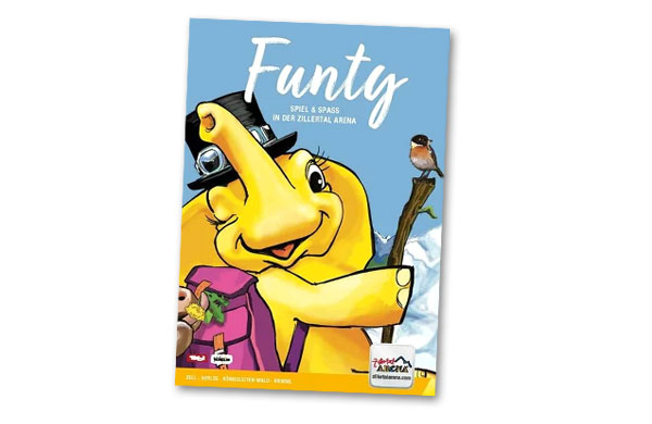Gratisproben Funty Comic-Malbuch 