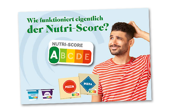 Gratisproben Postkarte Nutri-Score
