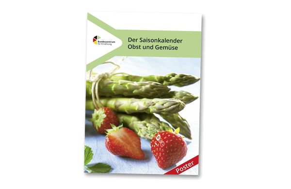 Gratisproben Saisonkalender Obst und Gemüse