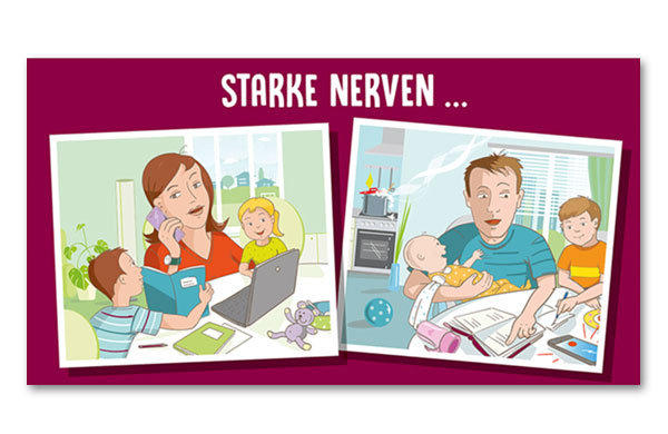 Gratisproben Postkarte Starke Nerven