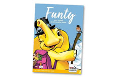 Funty Comic-Malbuch  Gratisproben