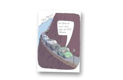 Postkarte Schluss mit lustig Gratisproben